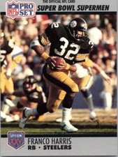 1990 Pro Set Super Bowl XXV Silver Anniversary -    #41 Franco Harris