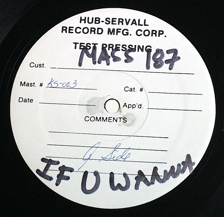 Mass 187 If Wanna Test Press Novelty 12Inch G-Rap Highest Peak | eBay