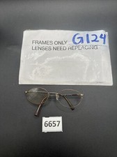 Anne Klein Eyeglasses AK7010-K1570 Gold Metal Frame 48-19-135 Full Rim G124