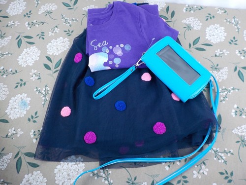 SO & Cat & Jack Shirt & Skirt Set Size 10/12 - Picture 13 of 13