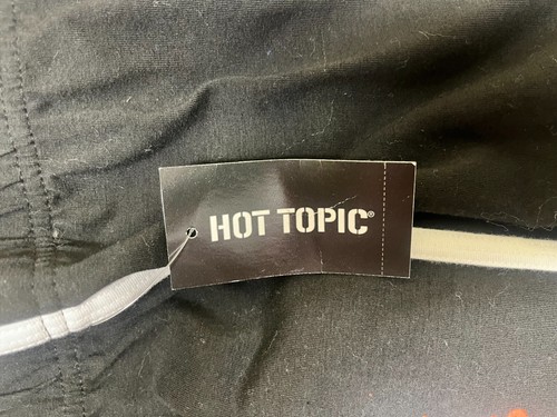 Hot Tot Friday the 13th Black Dolphin Shorts Elastic Waist Plus Size 3 New - Picture 7 of 11