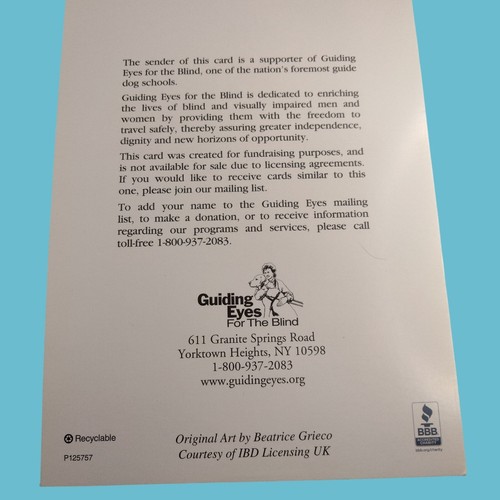 Tarjeta de felicitación Golden Retriever Feliz Navidad de casa a tu sobre - Imagen 4 de 7
