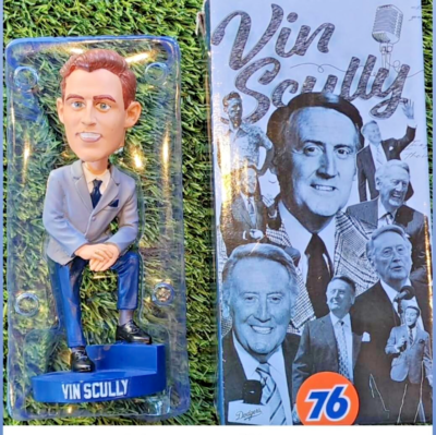 Dodgers Vin Scully ボブルヘッド2025年5月（未開封) Dodgers Vin Scully ボブルヘッド2025年5月（未開封) Dodgers