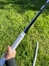 41" Metal Demon Slayer Inosuke Hashibira Samurai Sword Katana Cosplay Steel Gift