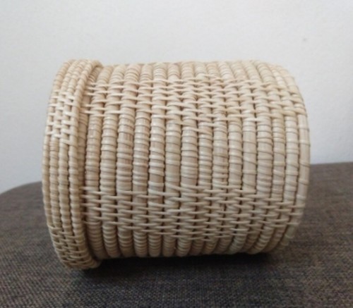 Caja de pañuelos de madera de ratán para poner rollos de pañuelos artesanales decoración del hogar hecha a mano - Imagen 9 de 9