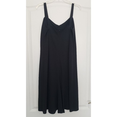 Ann Taylor LOFT Vintage Little Black Dress Size 8 Cocktails Witchy Whimsygoth - Picture 2 of 5