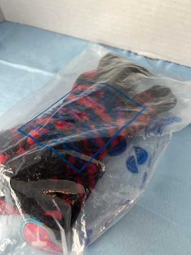 FULL O'BEANS Avon ZOE das Zebra schwarz & rot Plüsch versiegelt Neu aus altem Lagerbestand - Bild 2 von 3