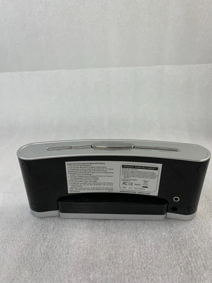 Spracht Aura Blu Note WS 4010 Portable Wireless Bluetooth Speaker System FRRE SH - Image 3 of 4