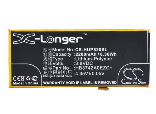 Batería de 3,8 V para Huawei P8 Lite HB3742A0EZC+ Cell Premium UK NUEVA - Imagen 5 de 6