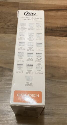Oster Professional 78005-140 Golden A5 2 Velocità Tagliabordi Resistente Funzionante - Foto 4 di 11