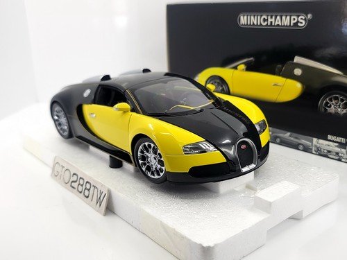 Minichamps 1:18 scale Bugatti Veyron Grand Sport 2009 Yellow (PMA 100110831) - Picture 5 of 10