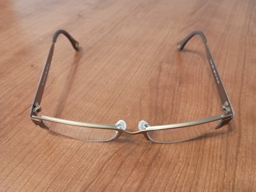 FYSH Eyeglasses Frames Only 3371 390 51-16-135 Brown Women's W/ Case - Picture 8 of 9