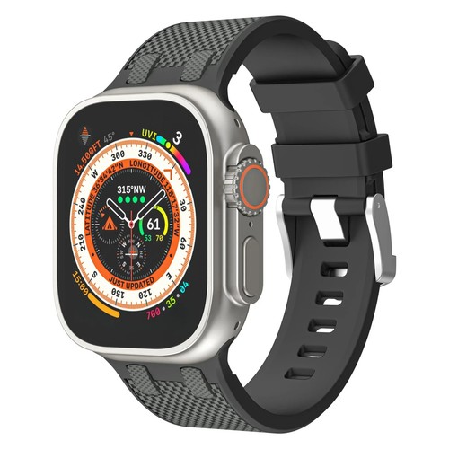 Soft Silicone Watchband Sport Loop Bracelet Correa for IWatch Series 9 8 7 Se 6 - Picture 13 of 27