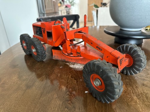 Vintage 1950/1960s Ny-Lint Road Grader Pressed Steel Toy - Picture 3 of 5