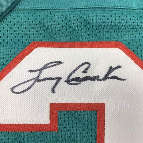 Autographed/Signed Larry Csonka Miami Teal Football Jersey JSA COA - Picture 3 of 4