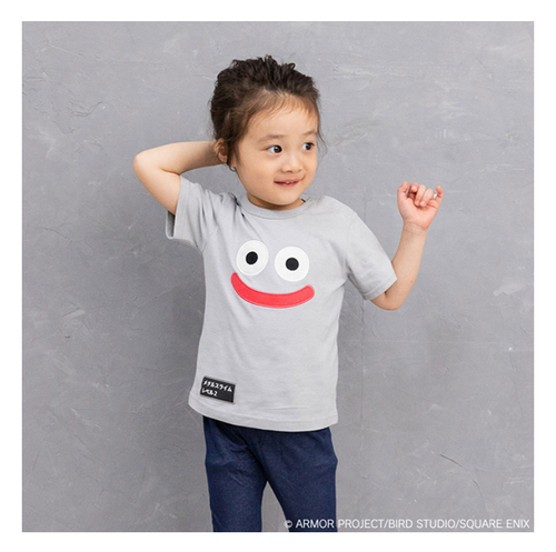 【Square Enix】Dragon Quest Baby & Kids Kids Short Sleeve T-Shirt Metal Slime J/O - Picture 24 of 24