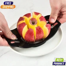 1pc Stainless Steel Apple Slicer Cutter Fruit Slicer Corer Reusable Ultra-sharp