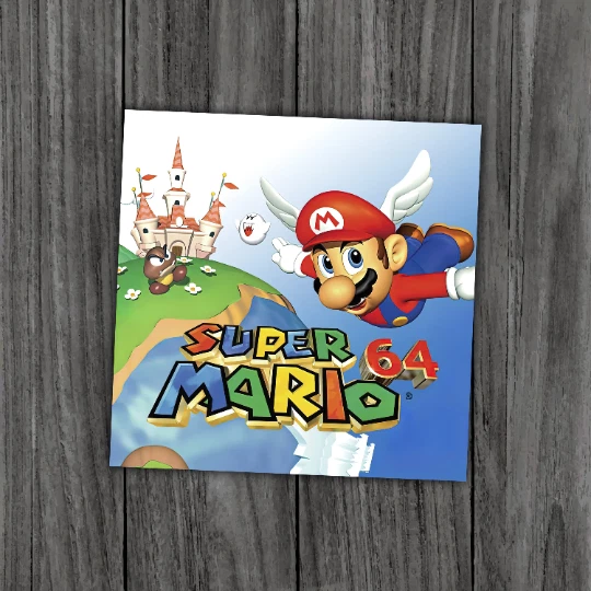 Posavasos de cerámica Nintendo 64 - Sala de juegos - Posavasos para bebidas (Hecho en EE. UU.) Foto 4 de 4