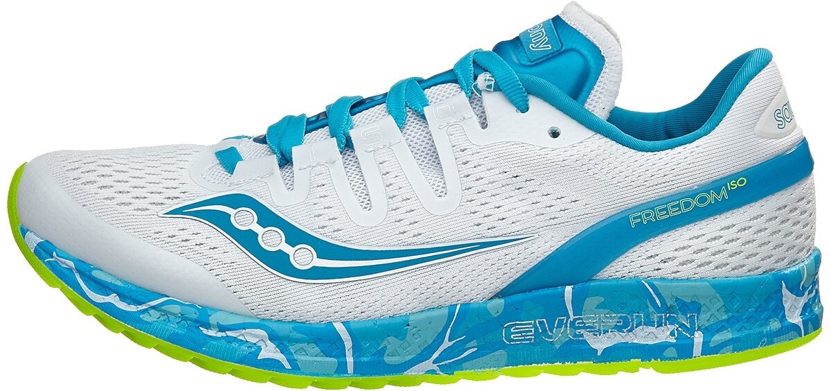 Saucony Freedom Freedom Freedom ISO mujer Running zapatos - blancoo 338809 Saucony Freedom Freedom Freedom ISO mujer Running zapatos - blancoo 338809