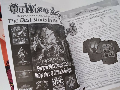 Dragon Con Program Vtg 2013 Collectible Atlanta GA Convention Rare Original HTF - Picture 3 of 12