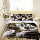 3D Flowing Stream KEP456 Bed Pillowcases Quilt Duvet Cover Luna