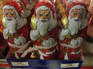 Lindt Weihnachtsmann Weisse Schokolade 125g 1 Stuck Ebay