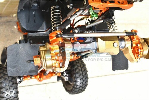 GPM TRX4019AX Portador C-Hub DELANTERO de latón RC PARA RASTREADOR TRAXXAS TRX-4 TRX-6 8232 - Imagen 3 de 4