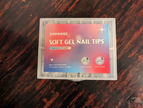 Showmore Soft Gel Nail Tips 456 Count 12 Sizes New - 第 6/8 張圖片