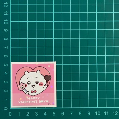 Chiikawa Sticker Seal Happy Valentine New Sea Japan Nagano