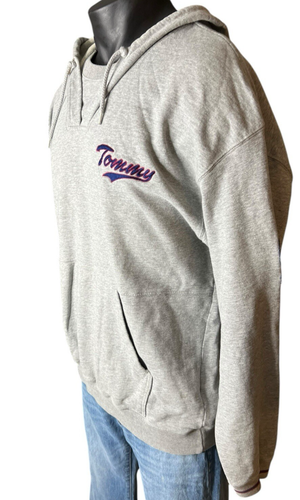 WEICH! Vintage Tommy Hilfiger Spell Out Hoodie Sweatshirt Herren L bequem weich 90er - Bild 3 von 15