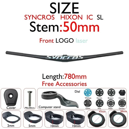 15mm RISE Carbon Fahrrad Integrierter COCKPIT MTB-Lenker Leichte Enduro-Lenker - Bild 14 von 39