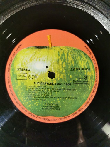 The Beatles 1962-1966 Vinyl LP Schallplatte C 188-05 307 / 308 rotes Album - Bild 10 von 12