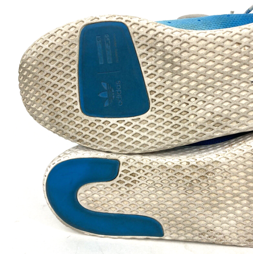 Adidas Pharrell x Tennis Hu Holi - Homme 9,5 - Bleu vif - Chaussure légère - DA9618 - Photo 11/13