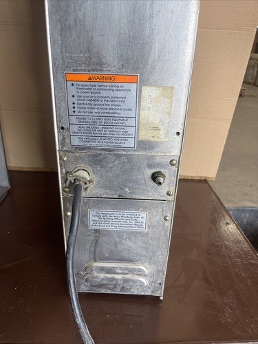 BUNN ELEMENT 5 GALLON 212 DEGREE HOT WATER DISPENSER Used Working With Stand - Picture 7 of 13