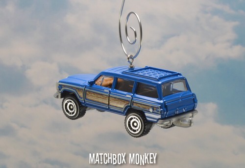 Vintage Style 80's Custom AMC Jeep Grand Wagoneer 4x4 Christmas Ornament 1/64 - Picture 10 of 11