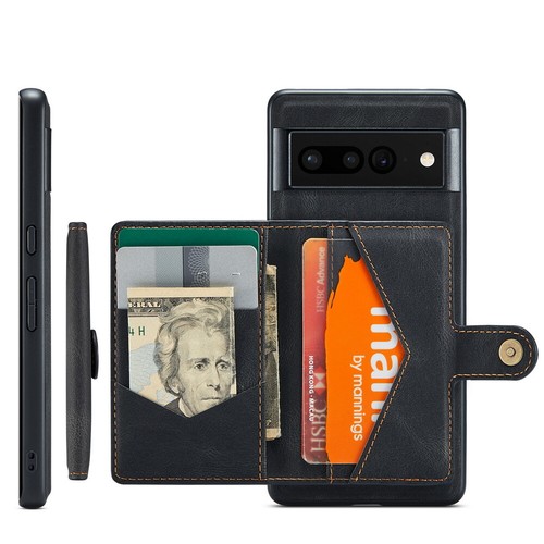 For Goole Pixel 6 7 Pro 7A 6A 5A Case Cover Removable Magnetic Wallet Card Slot - Picture 19 of 47