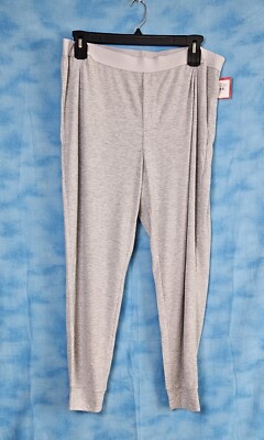 Target Wondershop Women’s Pajama Pants Solid Gray Waffle Knit Size Medium M  New