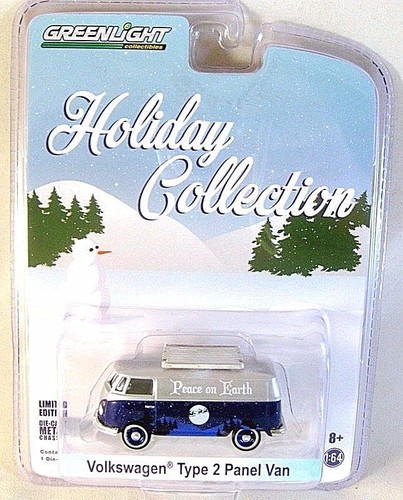 VOLKSWAGEN VW TIPO 2 PANEL VAN EDICIÓN LIMITADA LUZ VERDE 1/64 MODELO DE COCH... - Imagen 3 de 12