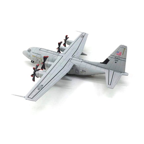1/200 Alloy USAF C-130 Hercules Transport Aircraft Diecast Airplane Gift Model - Picture 9 of 17