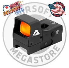 AIM Sports Inc Compact 1x24mm Red Dot Reflex Sigh, 3.5 MOA Dot Sight, : RT5-C1