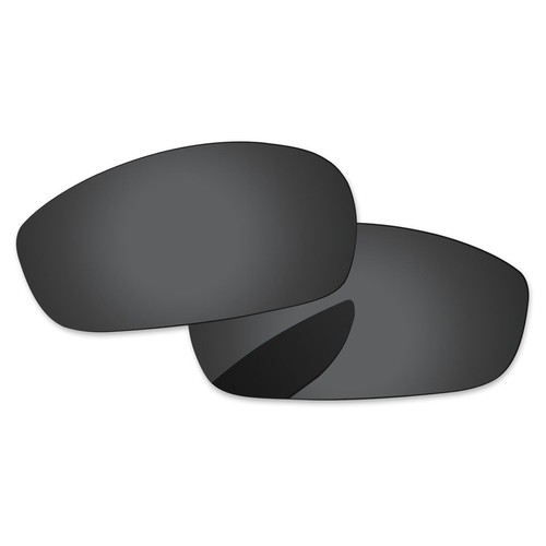 Lenslog Black Polarized Replacement Lenses For-Oakley Split Jacket OO9099 - Picture 2 of 6