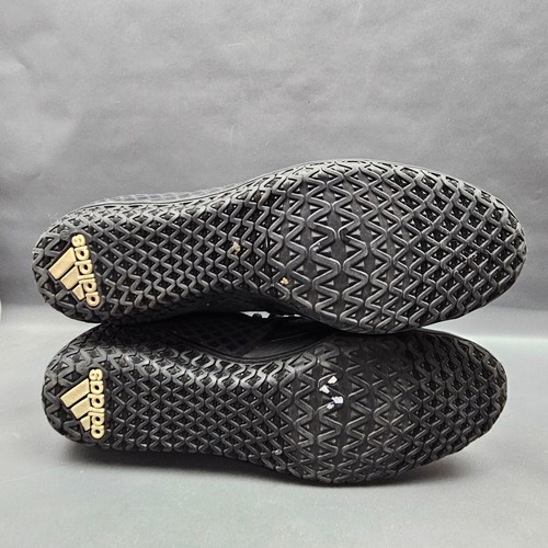 Adidas Mat Wizard 4 Mens Wrestling Shoes Size 11 Black Gray MMA Combat Sneakers - Picture 9 of 10