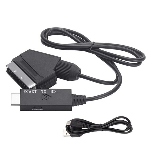 SCART zu HDMI Kabel Video Adapter SCART HDMI Konverter SCART zu HDMI Adapter. - Bild 2 von 9