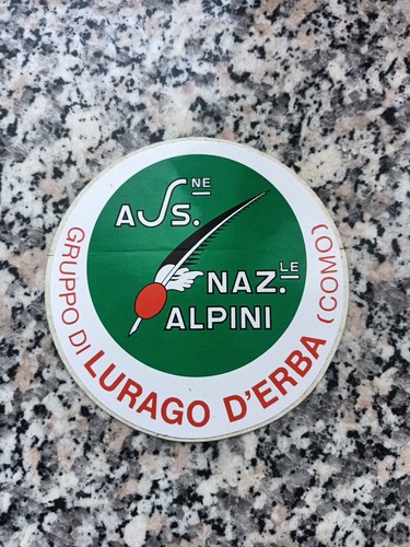Adesivo ANA esercito italia nato associazione nazionale alpini 7,5 cm Gruppo  - Imagen 1 de 2