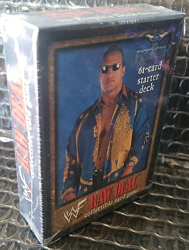 2000 WWf CCG Rock 61-Card Starter Decks factory sealed box - Image 3 of 4