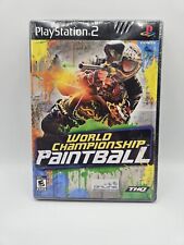 World Championship Paintball (Sony PlayStation 2, 2008) New Factory Sealed