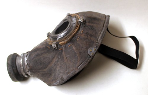 Halloween Cosplay Steampunk Latex Rubber Gas Mask - Picture 8 of 9