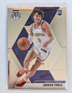 2019-20 Panini Mosaic Jordan Poole Rookie RC #228 Golden State Warriors