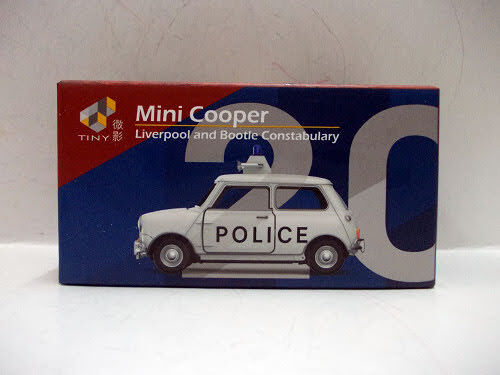 Tiny 1/50 UK20 Model Car - Mini Cooper Mk II Liverpool and Bootle Constabulary - Picture 2 of 9
