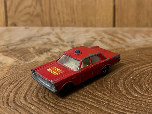 Matchbox Series No 59 Ford Galaxie Fire Chief Auto (702/029) - Bild 1 von 5